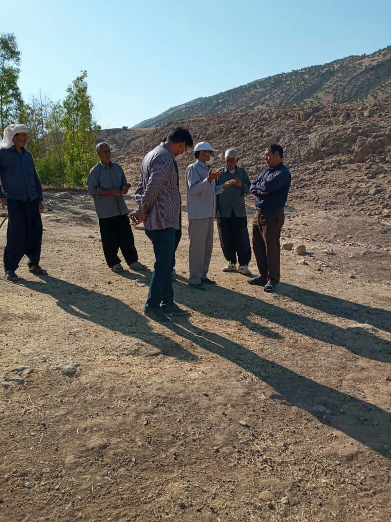 بازدید مدیرکل بنیاد مسکن انقلاب اسلامی استان ایلام از ۵ روستای سیروان: