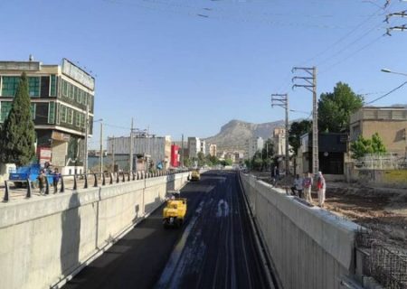 افتتاح زیرگذر شهید کشوری زودتر از موعد مقرر