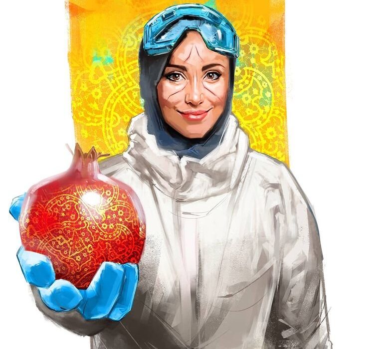 پرستار یک هویت را تجسم می کند که کوهی از صبر و استقامت است