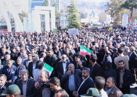 راهپیمایی مردم ایلام در مراسم ۲۲ بهمن۱۴۰۳ از نگاه تصویر