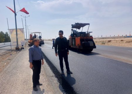مسیر مرز تا مهران به طول ۵ کیلومتر شش بانده شده است