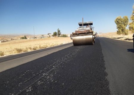 آغاز عملیات بهسازی و روکش آسفالت محور پلیس‌راه شباب – پل سیمره