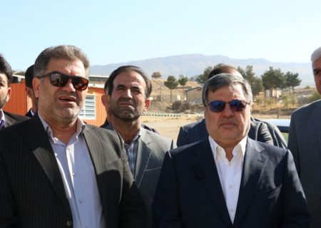 بازدید نماینده مجلس و مسئولان ایلام از پروژه میدان بزرگ میوه و تره‌بار شهرداری