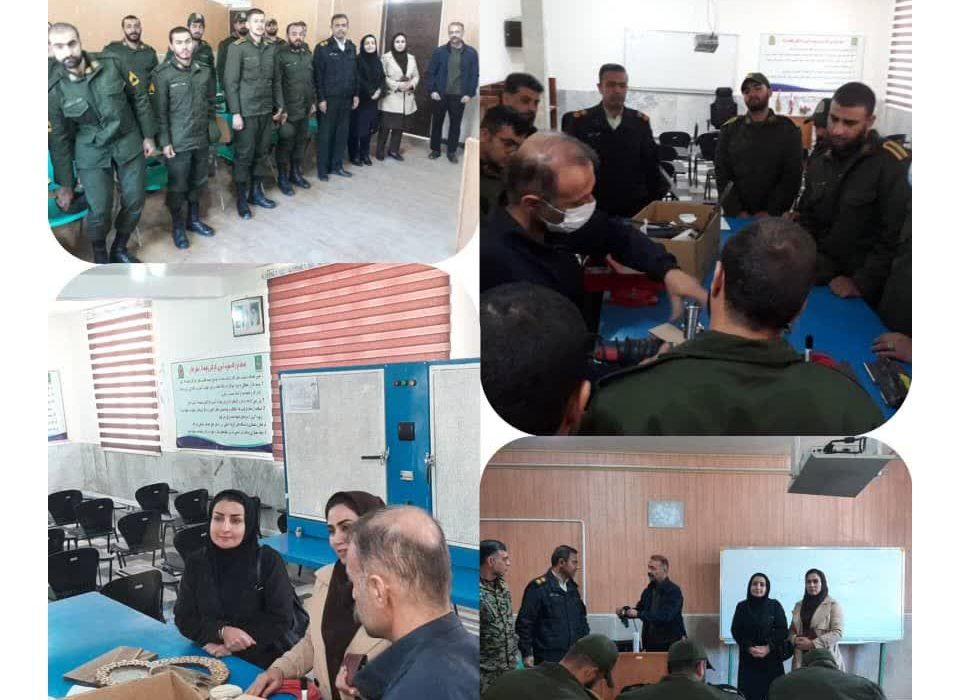 برگزاری دوره آموزشی معرق چوب برای سربازان وظیفه در ایلام
