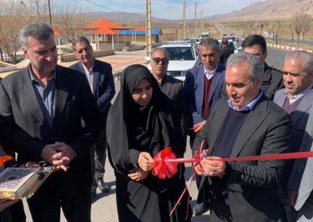 بهره‌برداری از پروژه بهسازی محور زرنه–سومار ایوان با اعتبار ۲۱ میلیارد تومان