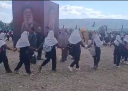 فریاد مظلومیت دانش آموزان شهید مینابی بر بلندای ملکشاهی