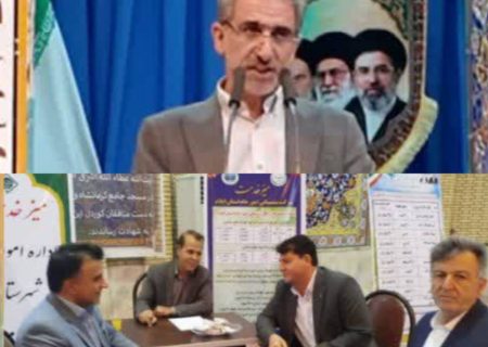 حضور مدیرکل پشتیبانی اموردام در میز خدمت جهاد کشاورزی و پاسخگویی مستقیم به مطالبات مردم