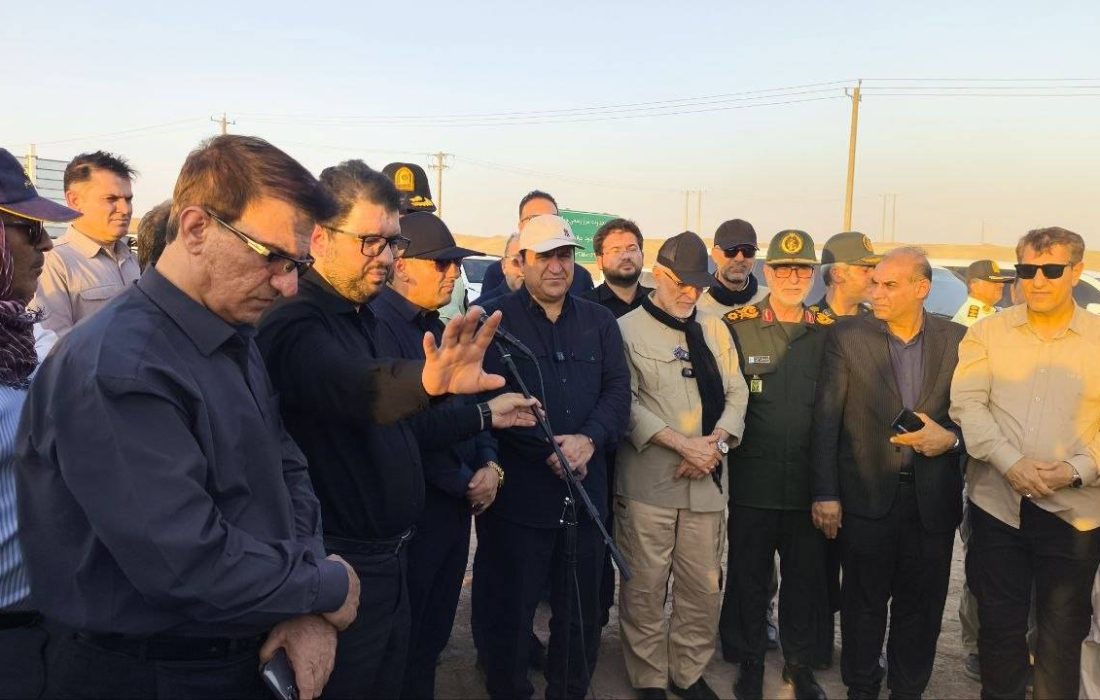 مشعل گاز پایانه مرزی چیلات روشن شد