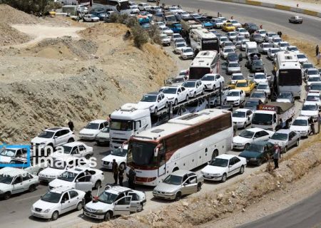 محدودیت تردد خودروهای سنگین در محورهای ایلام ـ مهران و ایلام ـ حمیل